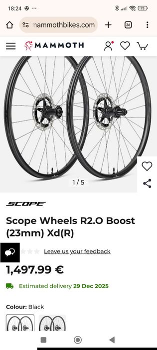 Rodas Scope carbono  29" boost, Tacx Neo, FRM Race Ready ARC