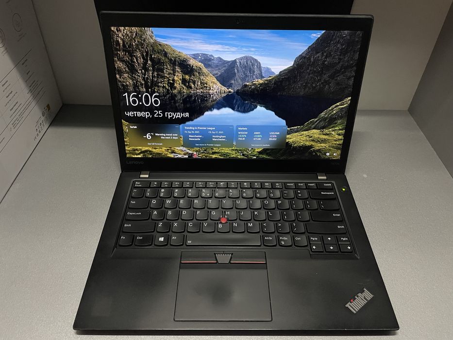 Ноутбук Lenovo ThinkPad T470s/i5-6300U/8Gb/256Gb SSD/HD Graphics 520