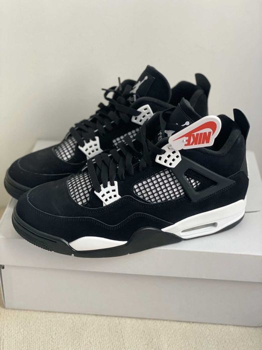 Buty Air Jordan 4 Retro White Thunder R.38