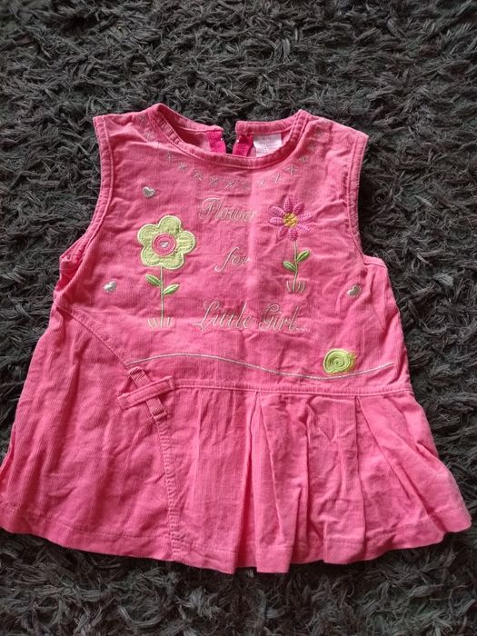 Sukienka różowa 6-9miesiecy