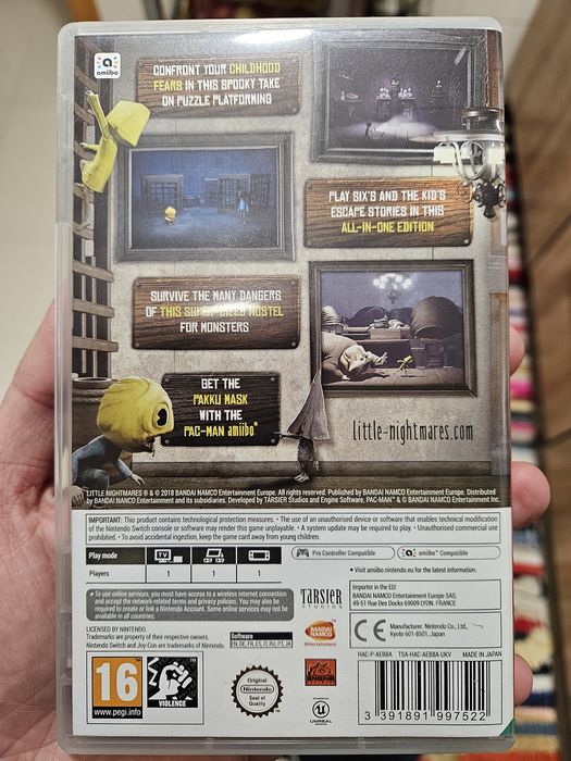 Jogo Little Nightmares: Complete Edition para nintendo switch