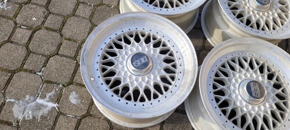 BBS RS 16" 5x112 Mercedes Skręcane Oryginalne W123 W124 W108 W126 W116