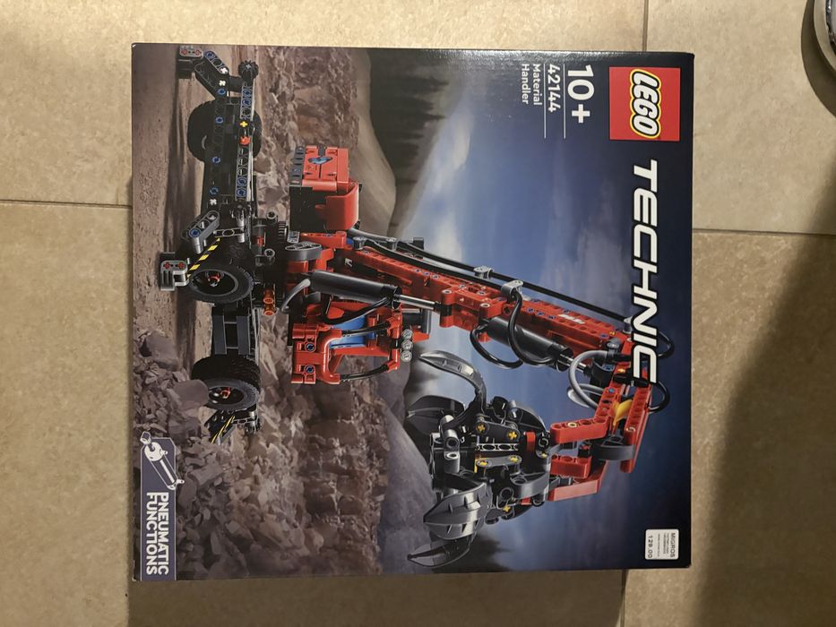 Klocki Lego Technic 10+ nowe dźwig z chwytakiem