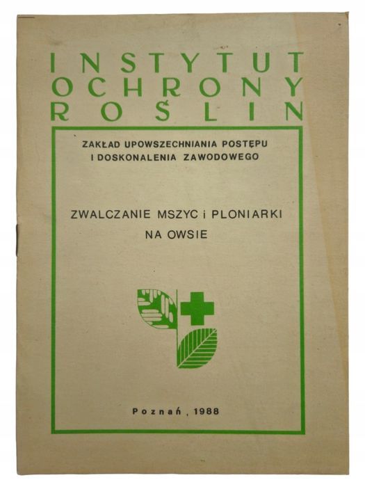 Zwalczanie mszyc i ploniarki na owsie Gołębiowska