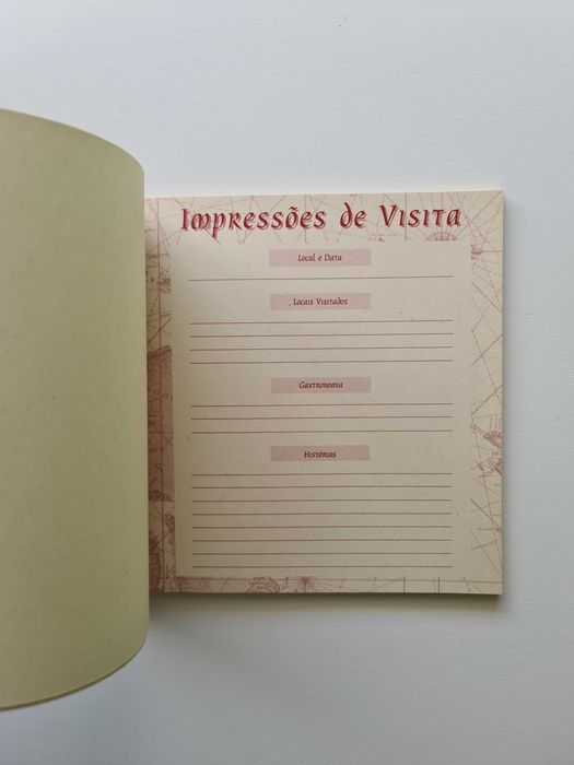Caderno "Diário de Viagem"
