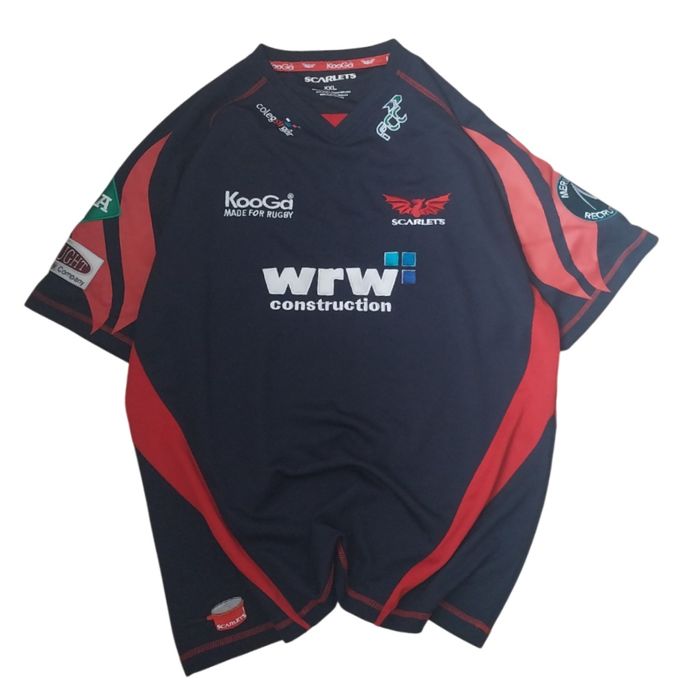 Джерси, футболка Llanelli Scarlets Rugby Away Shirt 2008/2009 - Kooga