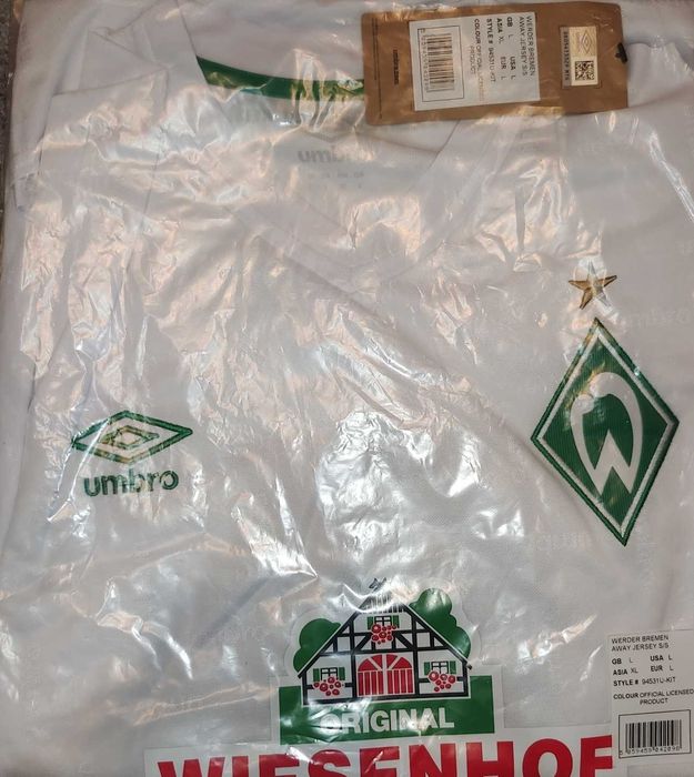 Koszulka Werder Bremen Away 2021 Umbro nowa