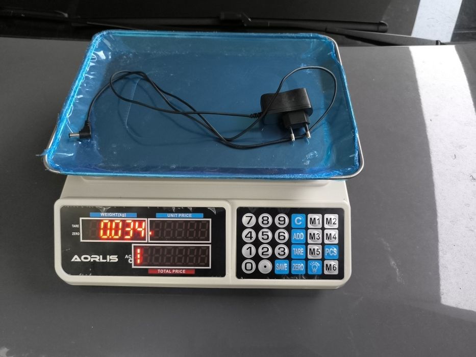 Balança pesa até 40 kg