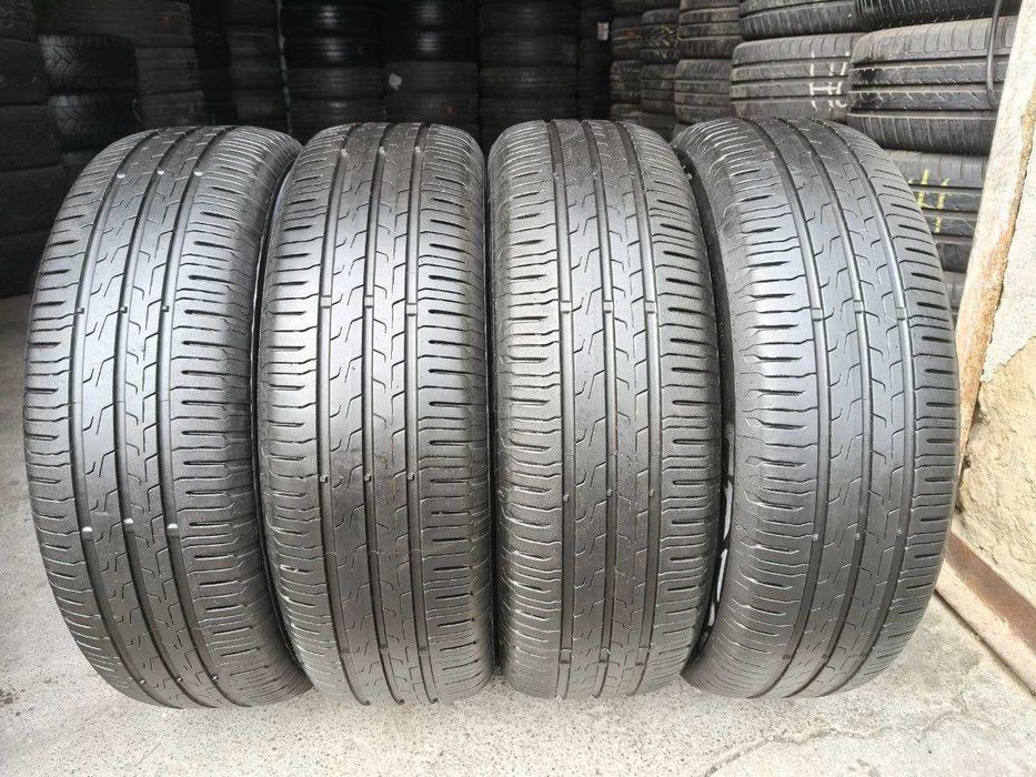 Continental Eco Contact 6 185/65r15 4шт, 20год, 5,2-5,5мм, ЛЕТО Привезены из Германии