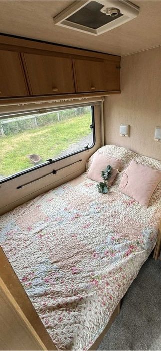 Adria Optima 4 berth caravan ,with full awning .