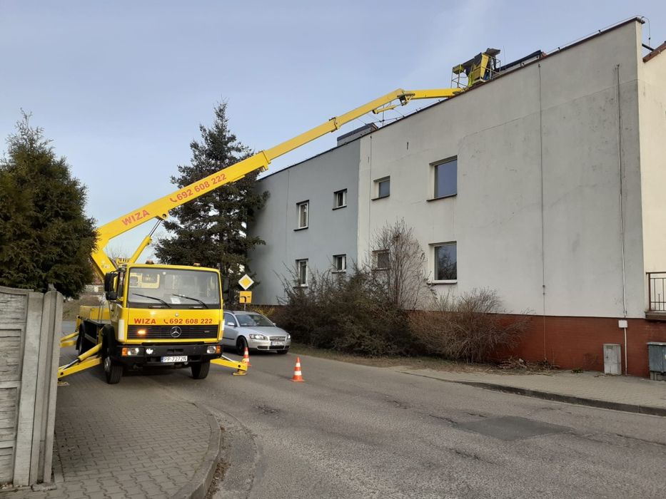 Podnośnik koszowy,  zwyżka   22m