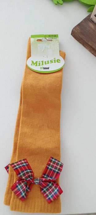 Podkolanówki nowe 24-27 4-6lat milusie