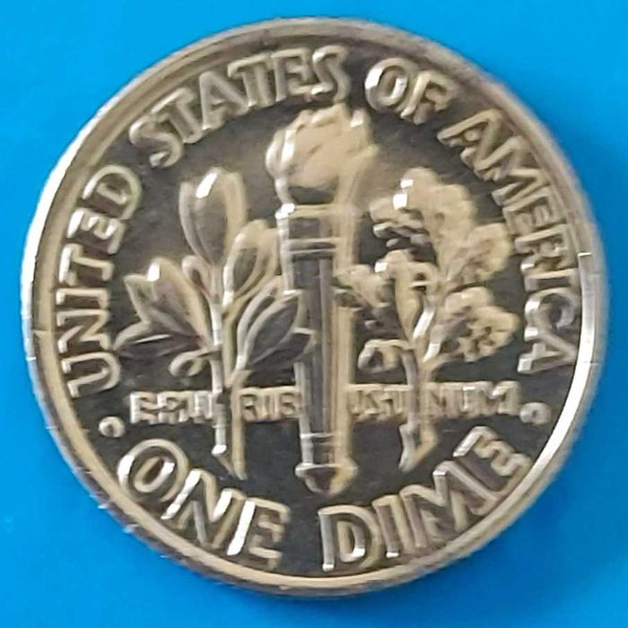 One Dime de 1981 *P*  dos USA Franklin Roosevelt