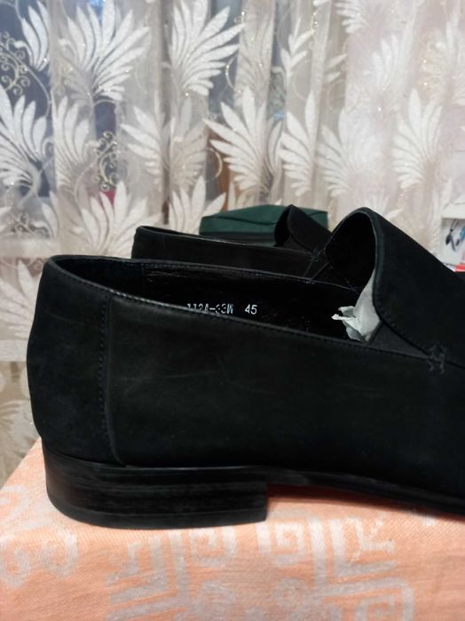 Туфлі замшеві чоловічі 45 розмір