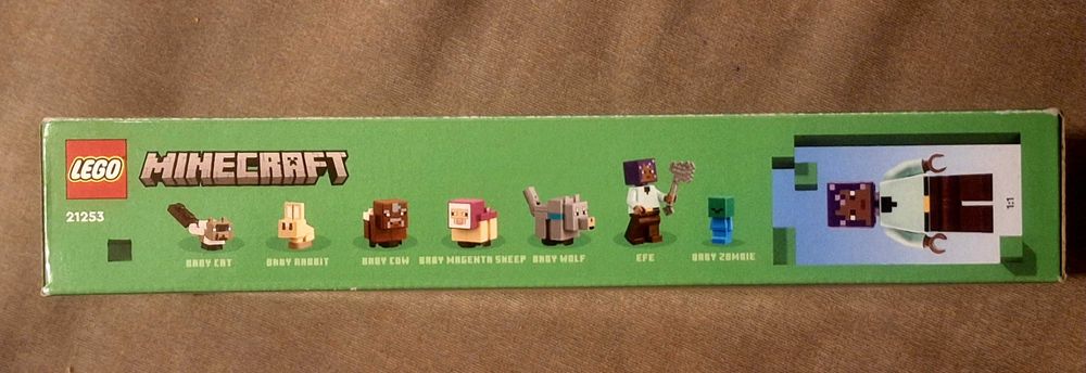 Lego Minecraft 21253 Rezerwat zwierząt