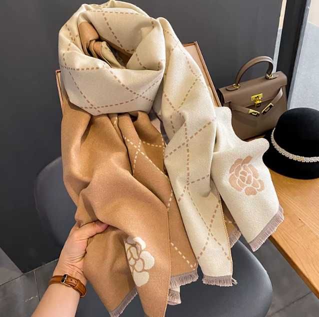 Люксові  палантини , розмір 190Х65 см.