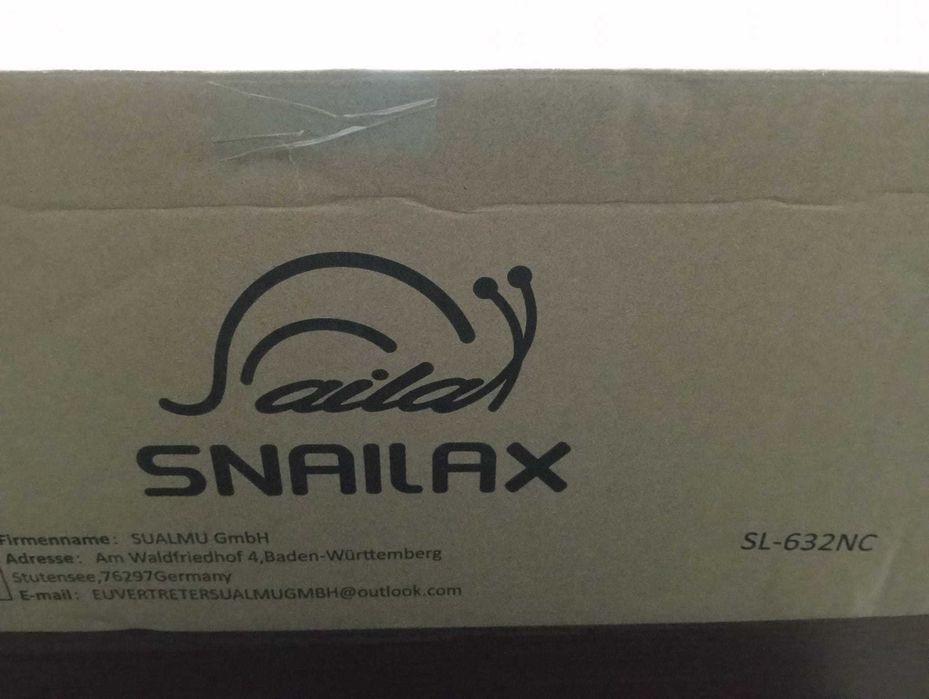 Massageador Shiatsu Snailax SL-632NC - Pescoço e Costas - NOVO
