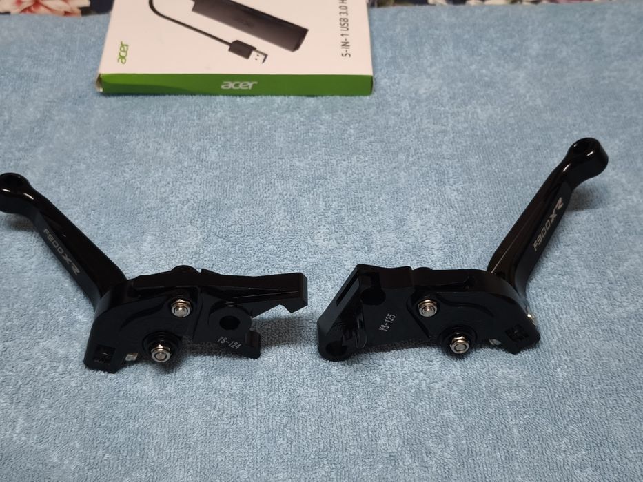 Conjunto de manetes de freio e embreagem ajustáveis e extensíveis BMW F900XR