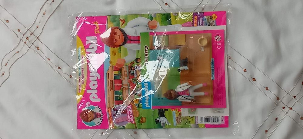 Gazetka Playmobil z figurką klockami