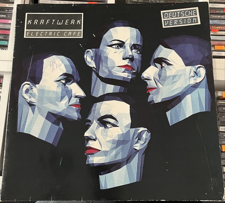 Kraftwerk - Electric Cafe (Winyl, Germany, 1986, VG+, Gatefold, LP)