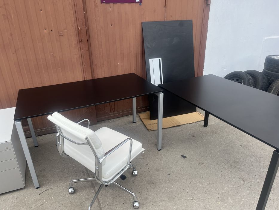 Stół biurko czarne marki VS 140x80