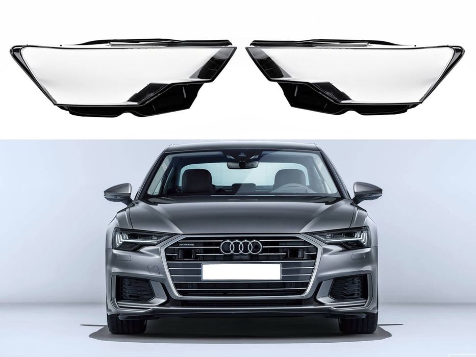 Ауді Audi A6C8 19-22 скло фари стекло фары корпус ремкомплекти ремонт