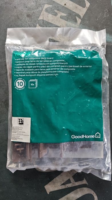 Neva zaślepka do desek tarasowych GoodHome