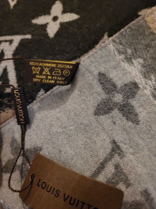 Damski zimowy kaszmirowy szary szalik hustka