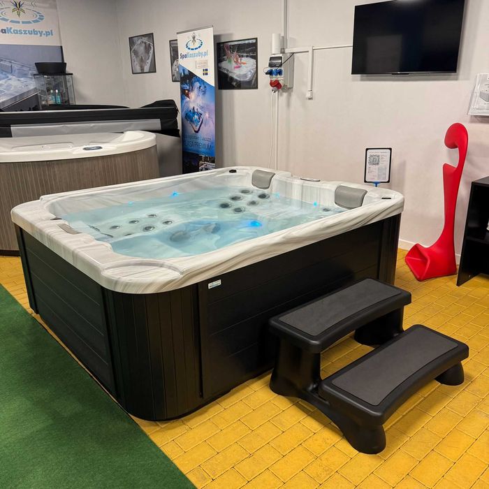 Wanna jacuzzi Viskan STJARNO – Luksusowy hydromasaż dla 6 osób 36 dysz