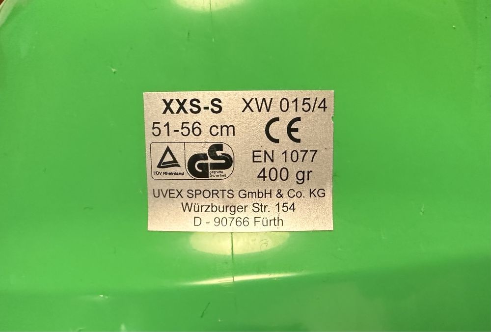 Kask Uvex dziecięcy 51-56 cm XXS-S