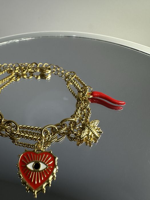 Bransoletka z wisorkami