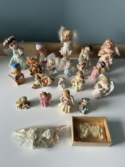 Aniołki kolekcja 21 szt