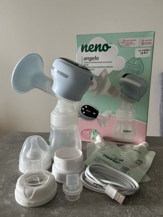 Laktator elektryczny NENO ANGELO 3-fazowy zestaw
