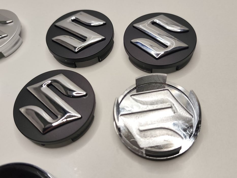 4 Centros Jante Nissan 54mm 60mm Tampas Cubos Rodas Preto Cromado Vermelho Qashqai Juke Micra Navara Novo