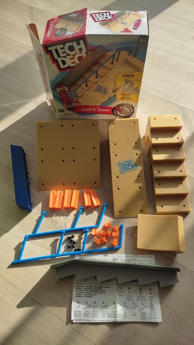 Tech Deck zestaw do akrobacji fingerboard / deska na palce Spin Master