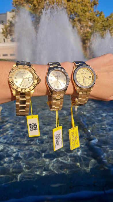 Часы Invicta Pro Diver с бриллиантами  0,06 карат Swiss Ronda 515