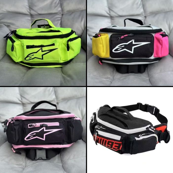 Поясна мотосумка Alpinestars Kanga V2 в різних кольорах в наявності! Сумка на пояс бананка Топ якість виконання