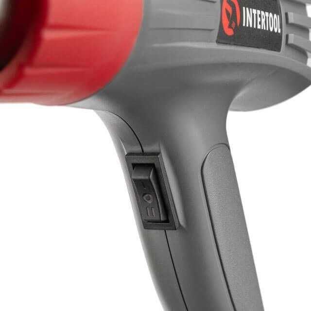 Фен промисловий Intertool DT-2416 технічний з регулюванням температури