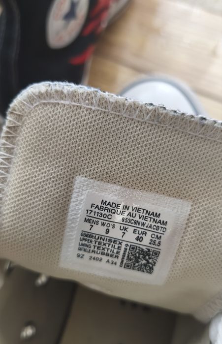 Trampki Converse sneakersy kultowe 40