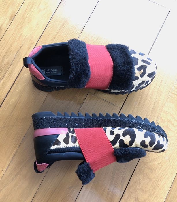 Ténis em pele gioseppo