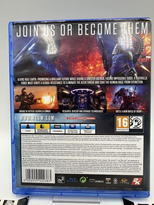 XCom 2 Ps4 Gwarancja