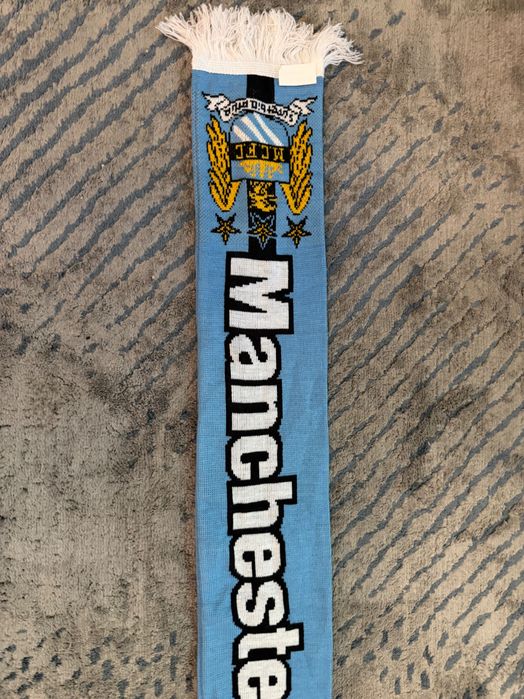 Szalik kolekcjonerski Manchester City lata 90
