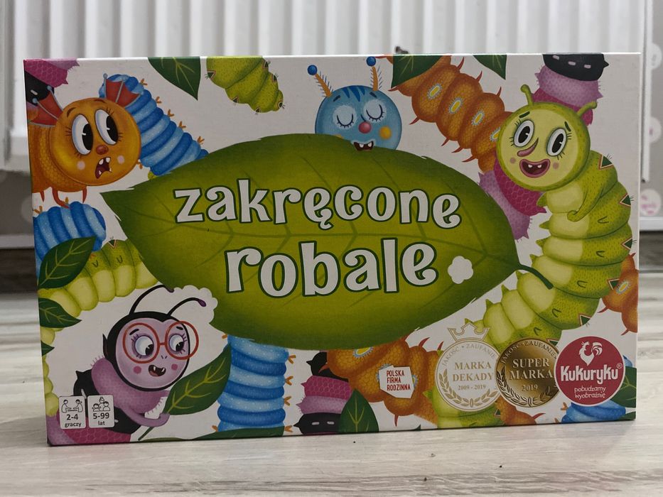Gra rodzinna Zakręcone Robale