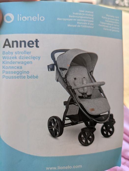 Wózek lionelo annet + wkładka