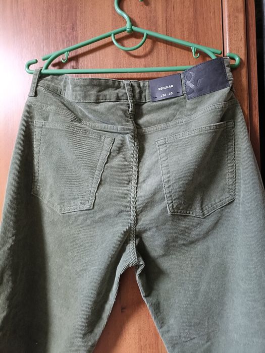 Брюки вельветові чоловічі  розмір W32 L30