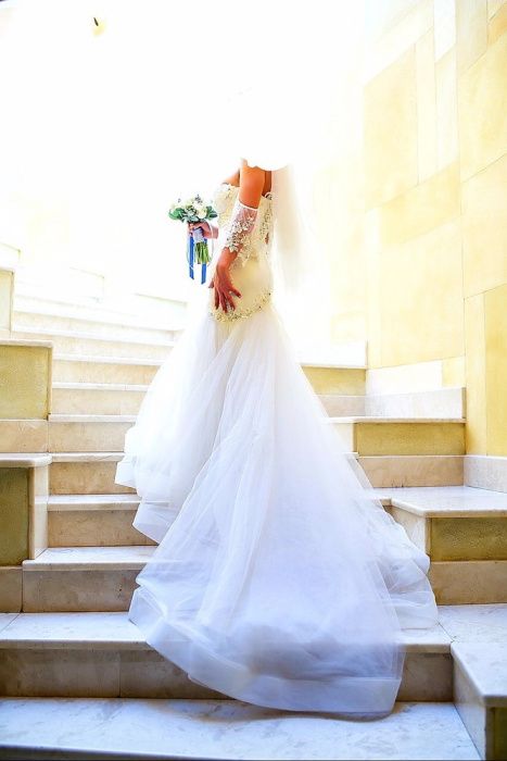 Ексклюзивна дизайнерська сукня-рибка,Свадебное платье