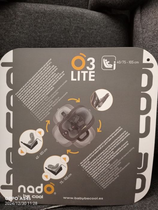 Cadeira auto Be cool Nado 0-3