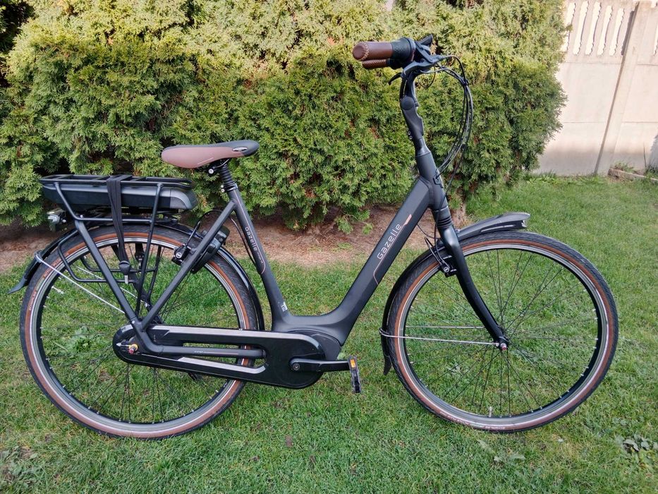 Rower elektryczny Gazella Orange C8. Super Stan niski przebieg