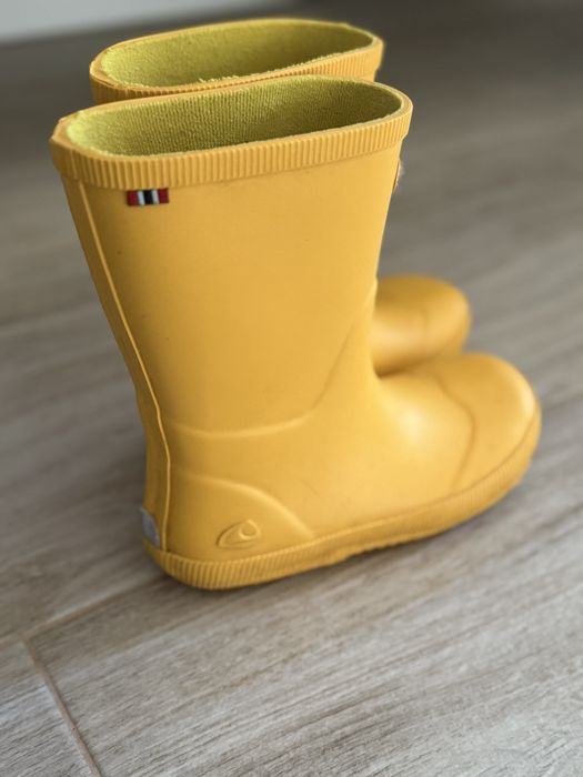 Żółte kalosze Wiking  29