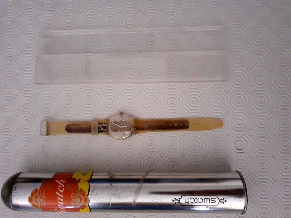 Relógio da marca Swatch edição comemorativa